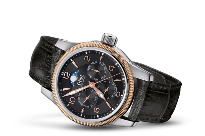 Leather strap black - 07 5 20 76FC | Oris
